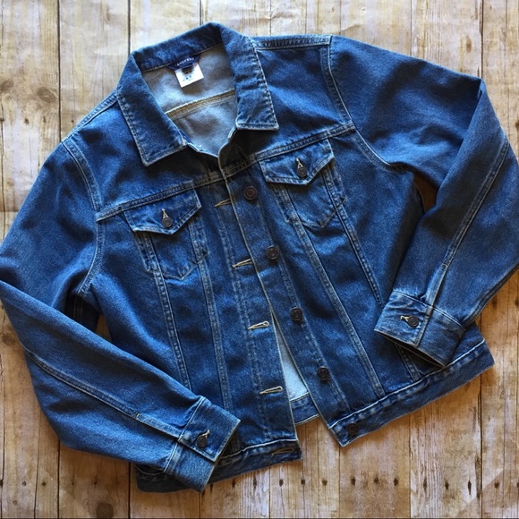lands end denim jacket